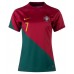 Camiseta Portugal Cristiano Ronaldo #7 Primera Equipación para mujer Mundial 2022 manga corta